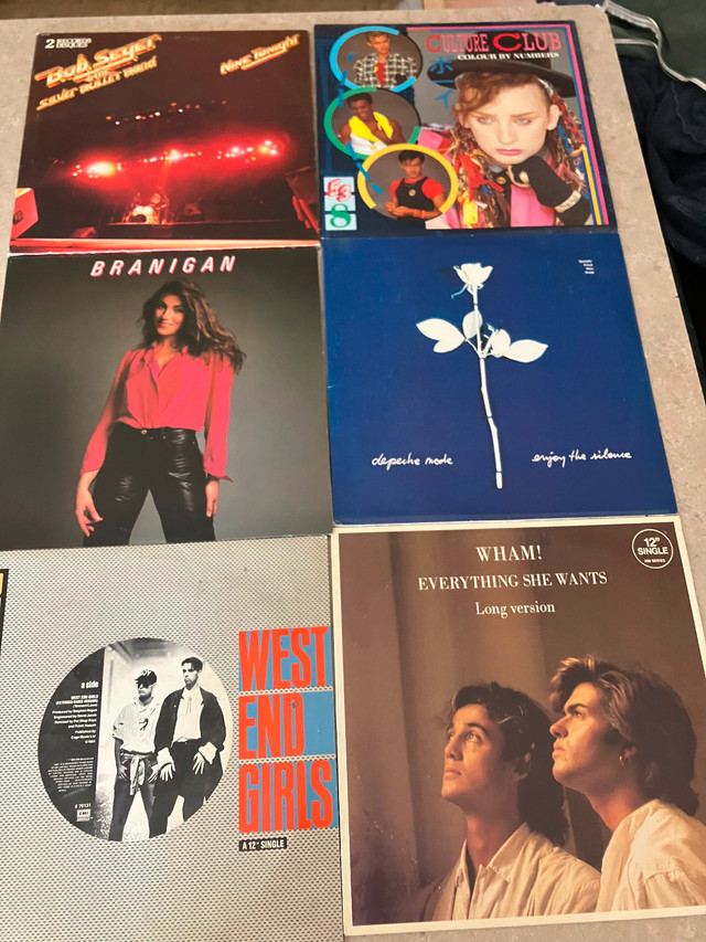 Forty-One Vinyl Albums (MJ’s Thriller) and Dance Singles, $190 in CDs, DVDs & Blu-ray in Strathcona County - Image 3