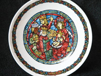 Andre Restieau's, The Adoration of Kings, Collector Plate.