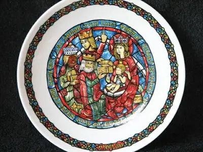 Andre Restieau's, The Adoration of Kings, Collector Plate., View more