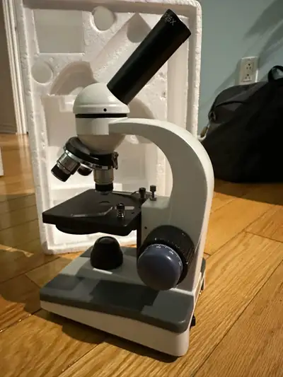 *PRIX NÉGOCIABLE* Ensemble complet de microscopie de marque AmScope avec suppléments achetés séparém...