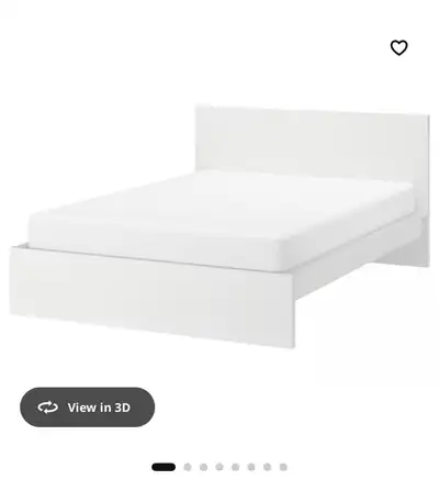 IKEA Full (double) bed frame w/ matress, View more
