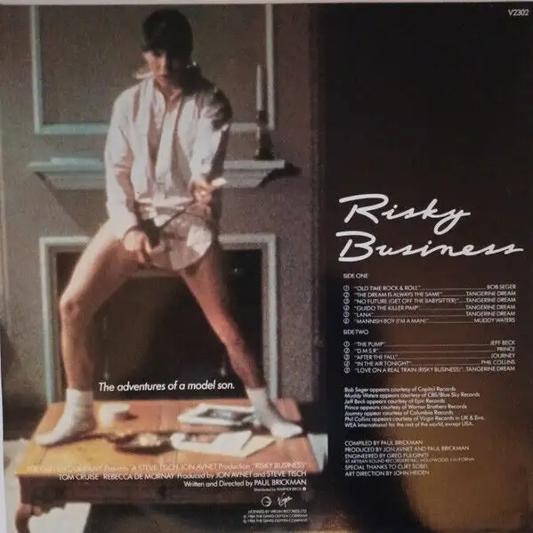 ''Risky Business'' Movie Soundtrack - Original UK 1984 Vinyl LP in Arts & Collectibles in Ottawa - Image 3