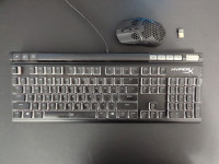 HyperX Alloy Elite 2 Keyboard and Pulsefire Haste Wireless Mouse