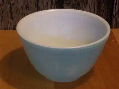 Pyrex Turquoise Mixing Bowl 401, Small Aqua Blue Pyrex Nesting B, View more