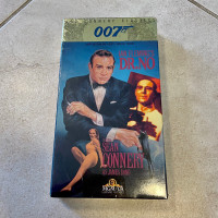 Sealed VHS 007 Dr. No Video Cassette Tape