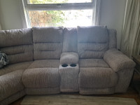 Ashley furniture Power sectional recliner couch