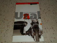 2004 Ural Russian Motorcycle color brochure 27" x 24" fold out