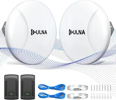 Point to Point Network Bridge Outdoor, 2.4GHz & 5.8GHz WiFi PTP/, View more