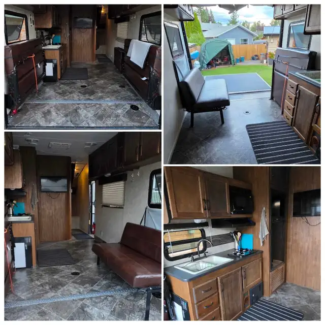 IMMACULATE 2015 KEYSTONE CARBON 22 TOY HAULER in Travel Trailers & Campers in Terrace - Image 3