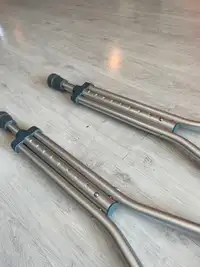 Brand new pair of crutches