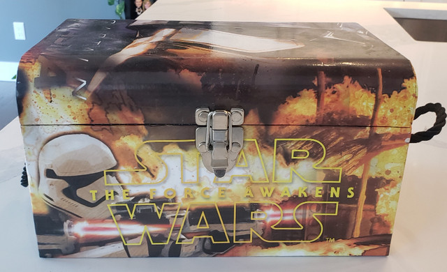 Rare Star Wars 14" Storage Box Chest. in Arts & Collectibles in St. Albert