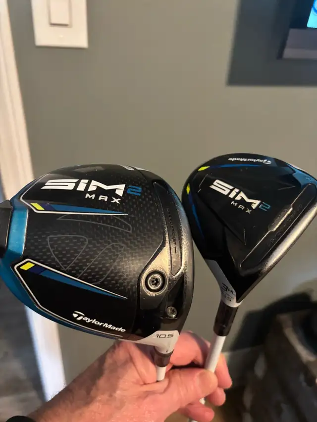 sim 2 max driver and 3 woods  in Golf in Penticton - Image 2