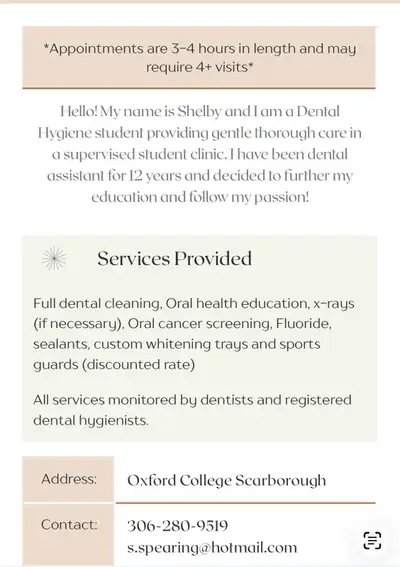Dental cleaning!, View more