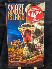 Snake Island VHS Horror