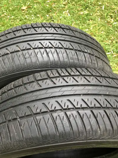 I am selling 2 two tires 225/65R16 Motomaster AWII all season tires, 85% tread, no repairs on the ti...