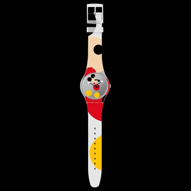 Montre Swatch x Damien Hirst MIRROR SPOT MICKEY  Watch NeuveNIB in Jewellery & Watches in City of Montréal - Image 3