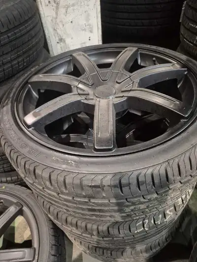 5x 114. 5x 108. 20 inch black touren rims. With brand new 245 35 20 i move tires. $1200 for set. Exc...