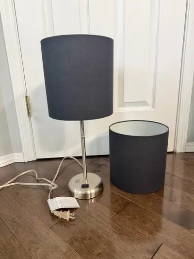 lamp with extra shade $15, View more
