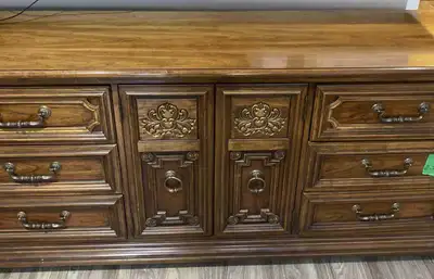 antique wood sidebar, View more