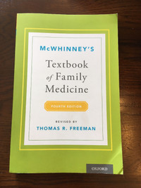 McWhinney's Textbook of Family Medicine Paperback, 4th Edition