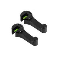NEW-2 pack head rest phone holders with hooks and 360 rotation