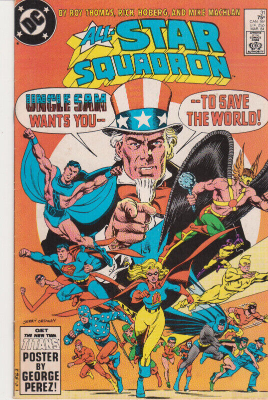 DC Comics - All-Star Squadron - issue #31 (March 1984). in Comics & Graphic Novels in Peterborough