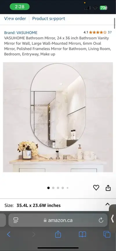 MIRROR FOR SALE !!, View more