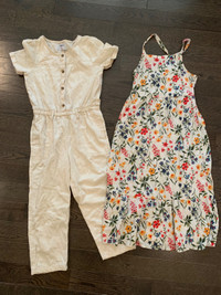 Girl’s Summer Dress and Jumpsuit Size 10-12