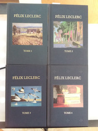 FÉLIX LECLERC..... 4 VOLUMES