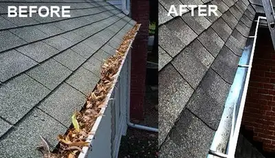 Spring evestrough cleaning, View more