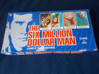 1975- Six Million Dollar Man Board Game
