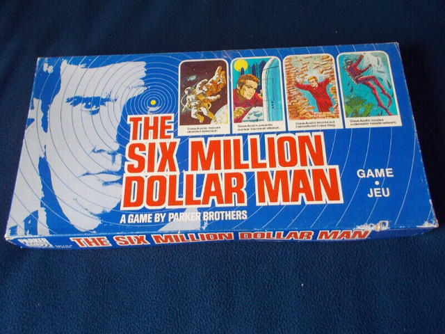 1975- Six Million Dollar Man Board Game in Toys & Games in London