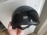 motorcycle helmet quarter size