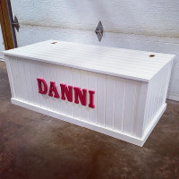 Hand built custom toy boxes & storage boxes