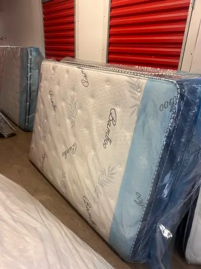 Brand New Double PILLOWTOPS $399 Platform $99 Delivery , View more