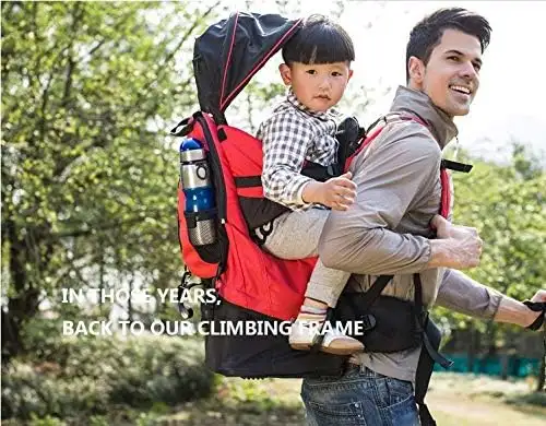 (NEW) Premium Baby Hiking Backpack Kid Carrier Blue & Black in Strollers, Carriers & Car Seats in City of Toronto - Image 3