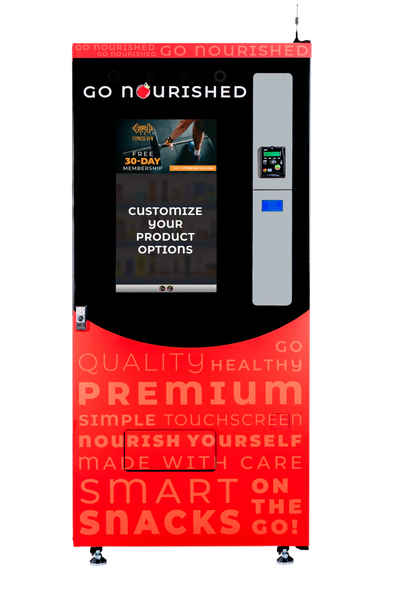 6 x Go Nourished Vending Machines for sale Year 2023