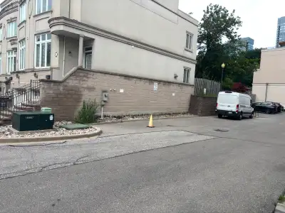 Yonge/Finch one outdoor convenient and secure parking space, not drive way, less than 5 min walk to...