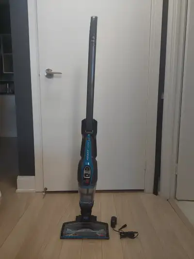 BISSELL Adapt Ion Cordless Stick Vacuum Around 15 min of run time Replacement Charger Can be hand he...