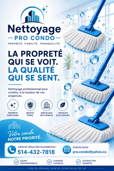 Entretien ménager de copropriété, View more