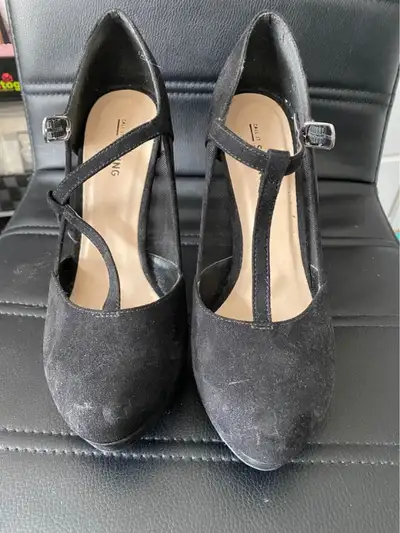 Women’s Black Heels size 8.5, View more