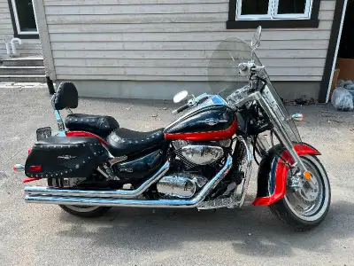 For sale 2009 Suzuki Boulevard 1500 Stored for years only 2149 klm Like new Cover Extra accessories...