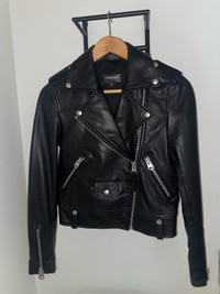 Mackage Baya Leather Jacket XS