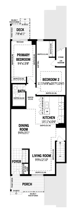 Condo  new built for Rent