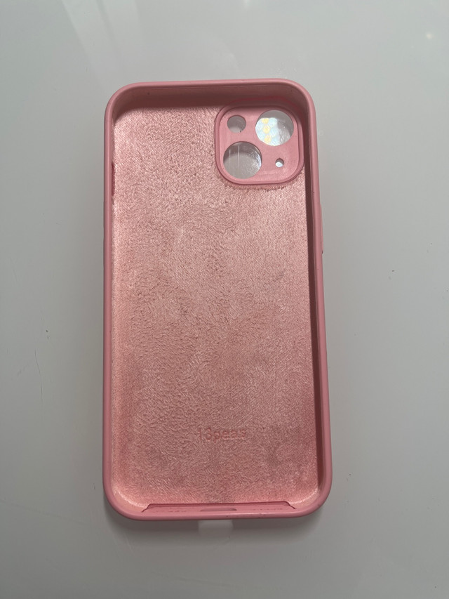 iPhone 13 mini case: Bright Pink Silicone Protective  in Cell Phone Accessories in Kitchener / Waterloo - Image 2