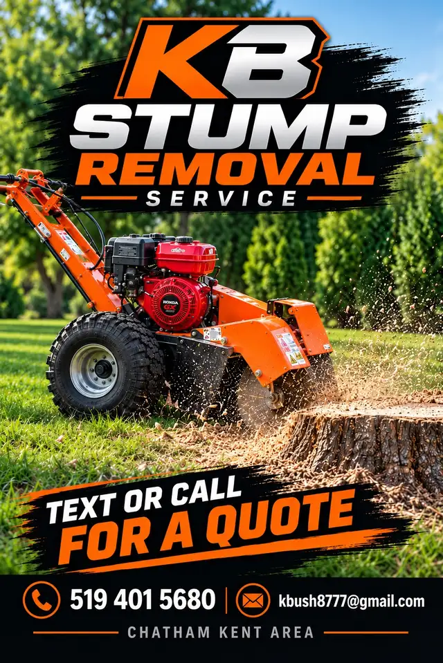 Stump Removal Service | Other | Chatham-Kent | Free local classifieds ...