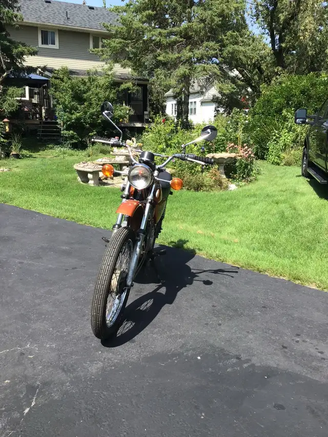 1974 Honda Motorcycle XL100 in Street, Cruisers & Choppers in Kitchener / Waterloo - Image 6