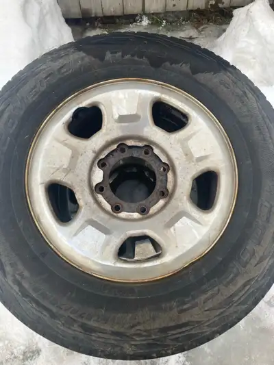 Pair of rims rubber is worn but still hold air