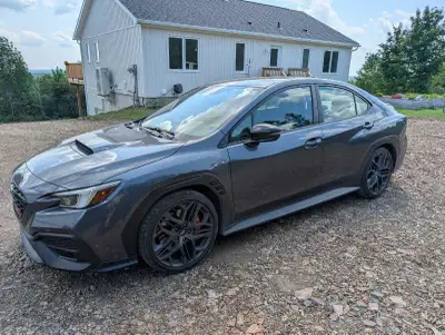 2025 Subaru WRX Ts, manual transmission, 2.4l turbo boxer 4. 271 horsepower AWD sports sedan. Lease...