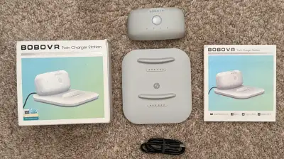BOBOVR Twin Charger Dock Combo for B2 Battery Pack Model BD2-1, View more